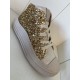 Lunella sneaker platino